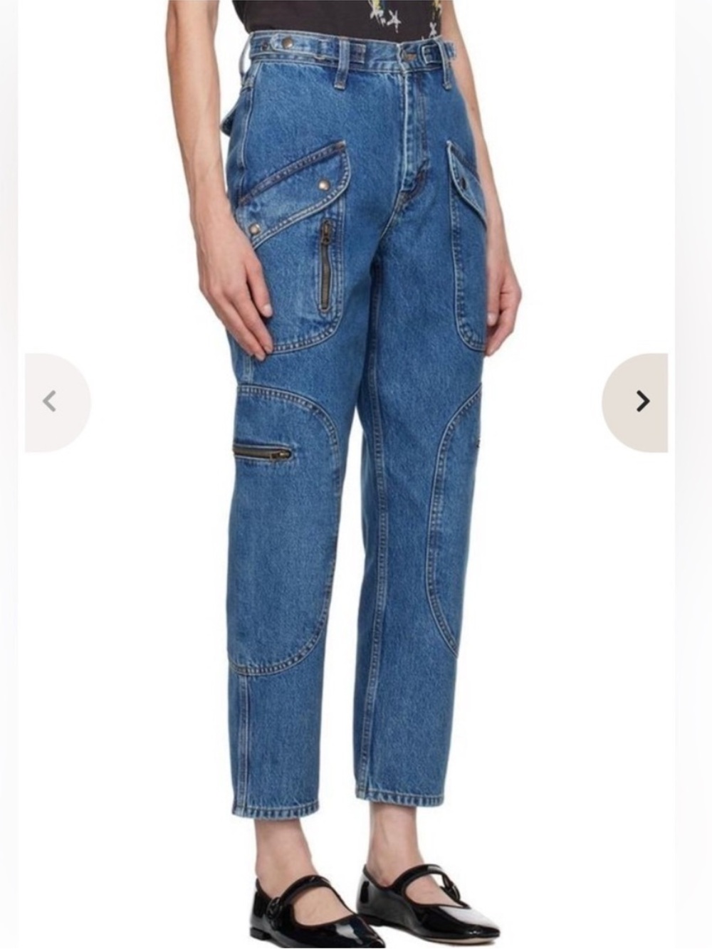 Re/Done Utility Taper Jeans